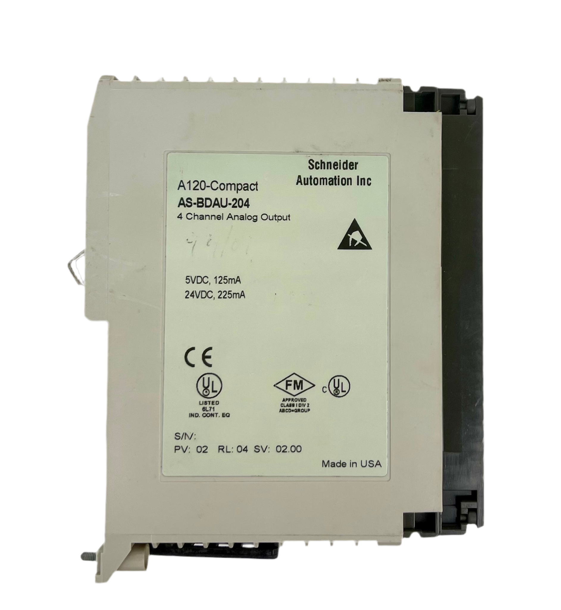 Modicon Schneider Electric AS-BDAU-204